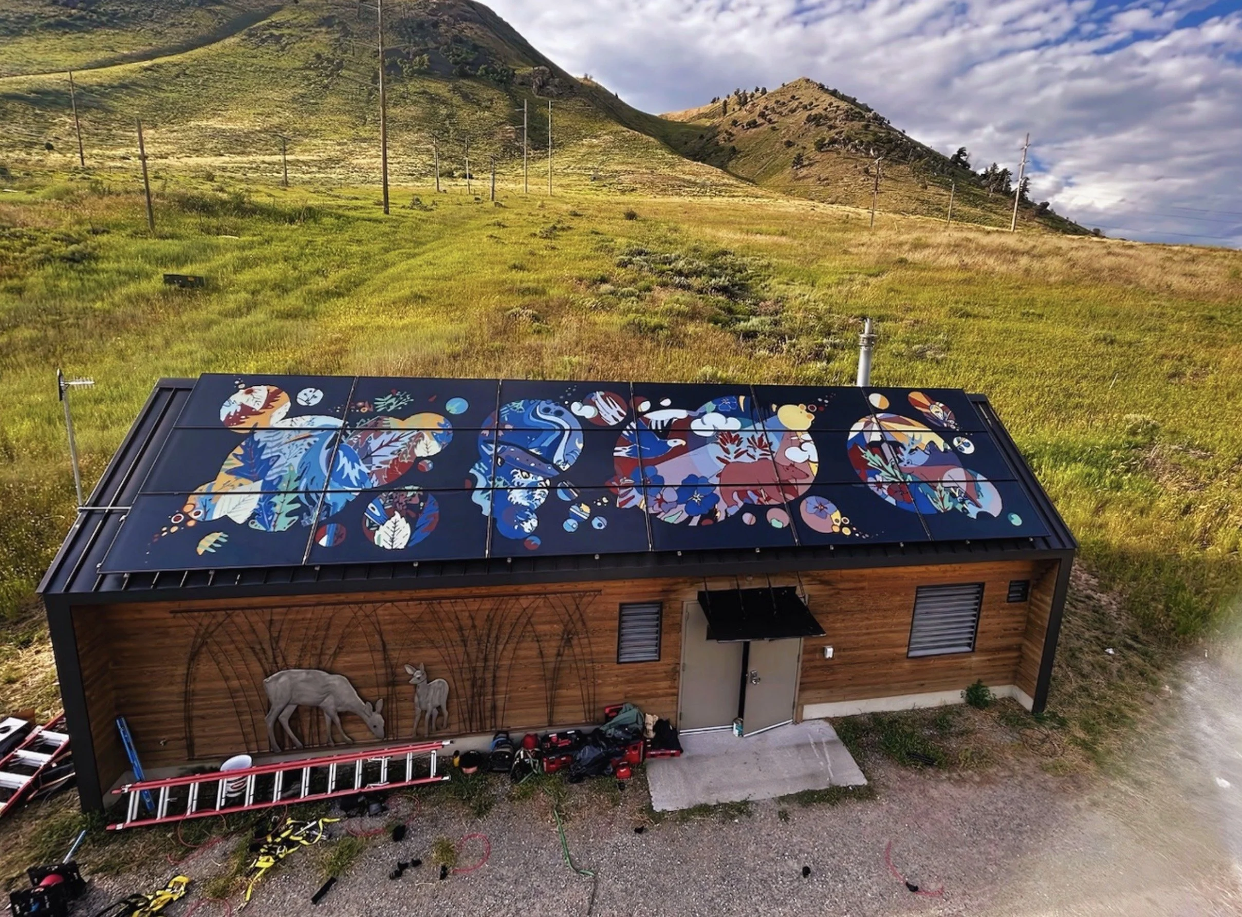 Jackson Hole Public Art Solar Mural 2023