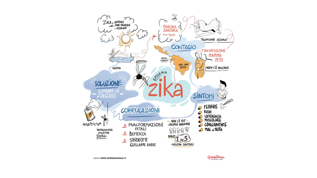 Zika, una mappa della malattia