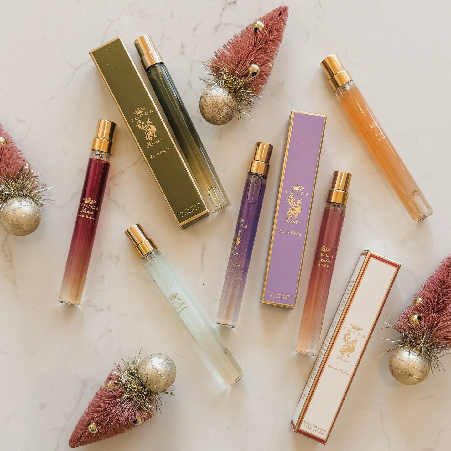 TOCCA is here! ✨ These chic little fragrance rollers make the dreamiest stocking stuffers. And stay tuned- we&rsquo;re just getting started with this gorgeous brand. 💛
