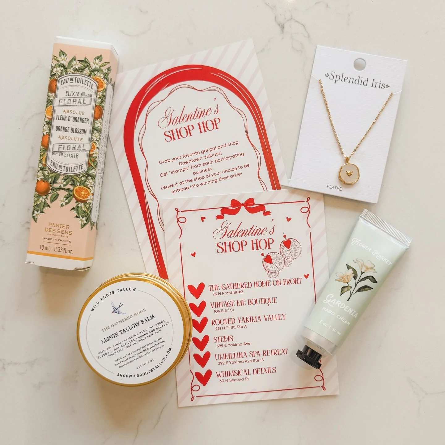 💗 Galentine&rsquo;s Shop Hop! 💗
Saturday, February 7th | 10&ndash;3

Shop downtown Yakima, collect stamps, and enjoy giveaways at participating shops! We&rsquo;ll also have a gift with purchase at our shop while supplies last. Grab your gals and sh