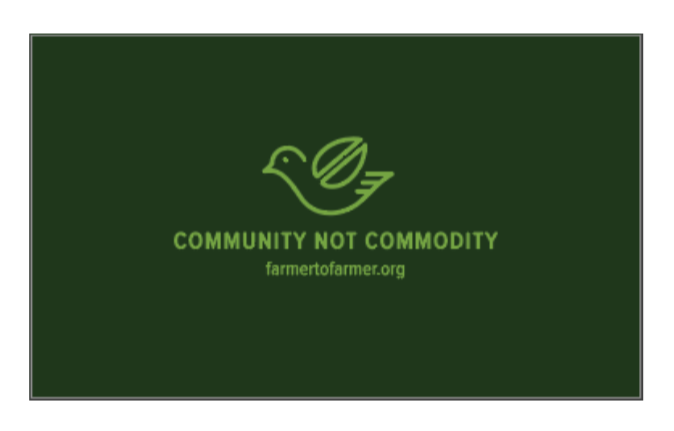Community Not Commodity
