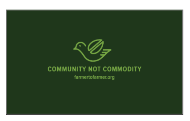 Community Not Commodity
