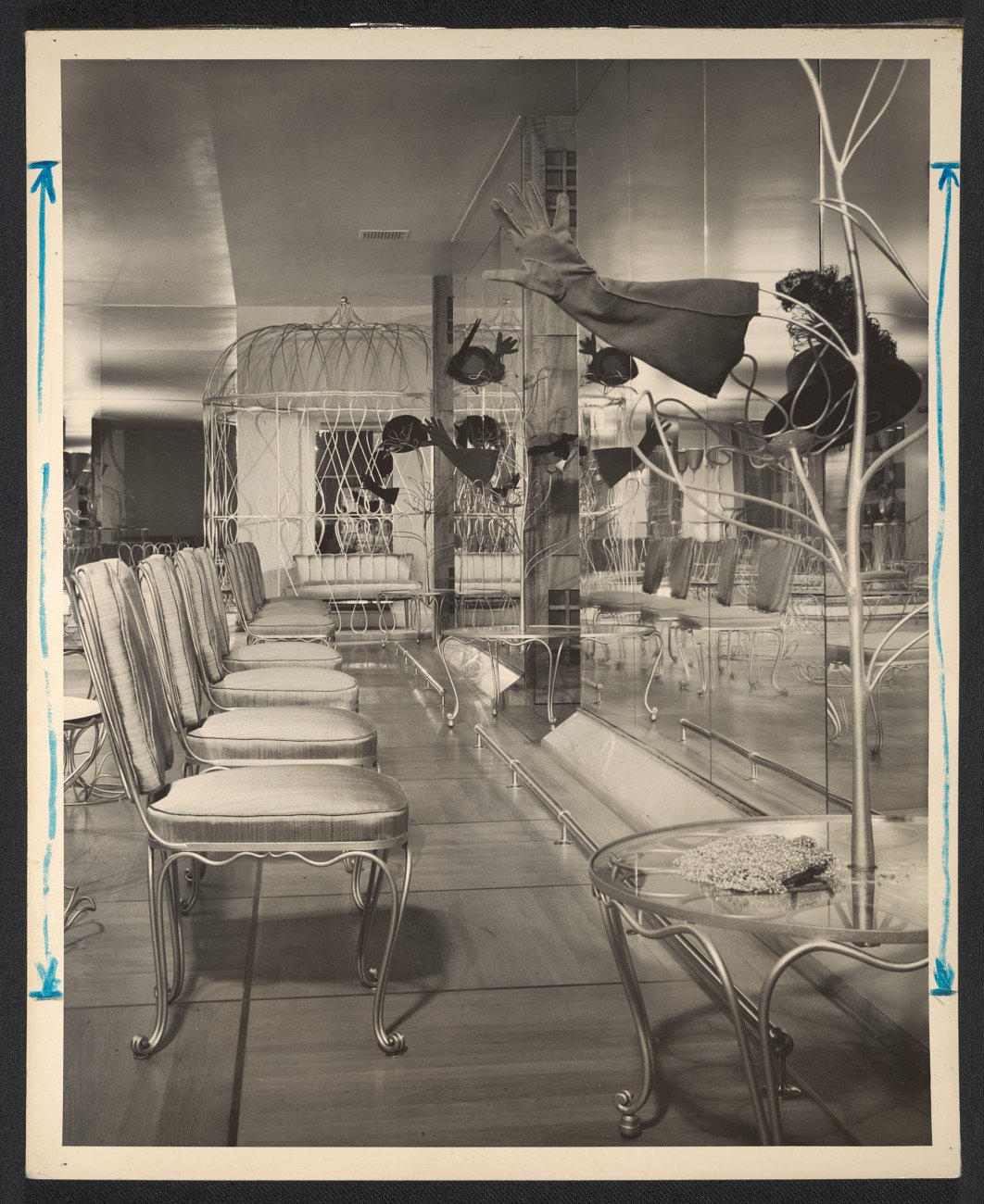 The John Frederics, Inc. showroom, NYC, ca.1939