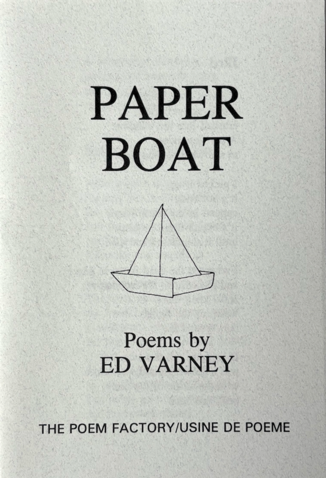 Paper Boat by Edwin Varney
