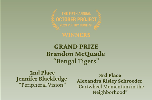 October Project Contest — Jennifer Blackledge