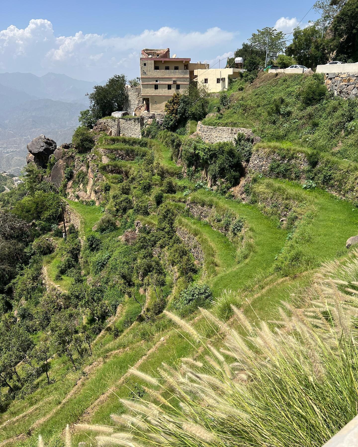 The Fayfa Mountains - a world of luscious green terraced hill #farming. This is in Saudi Arabia&rsquo;s southernmost region, #Jizan, and very close to the border with #Yemen. I visited in late April as part of the final leg of my big road trip around