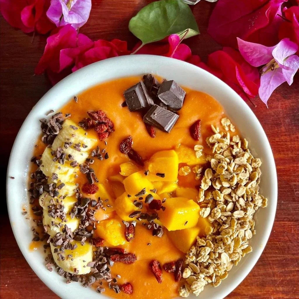 Healthy breakfast bowl Costa Rica retreat