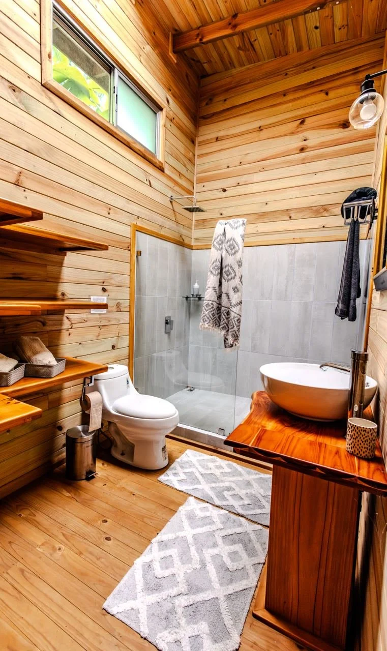Rama Organica Accommodation Bathroom