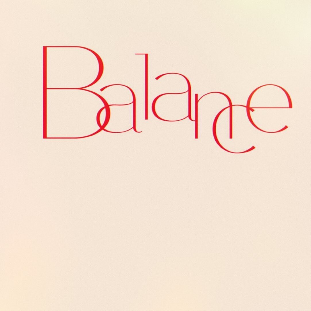 May balance be a beautiful intention to set for yourself, not a relentless goal that you feel you are forever failing ✌️

We can do this by allowing for the natural ebbs, flows and curveballs life can throw at us. When it&rsquo;s busy lean in and foc