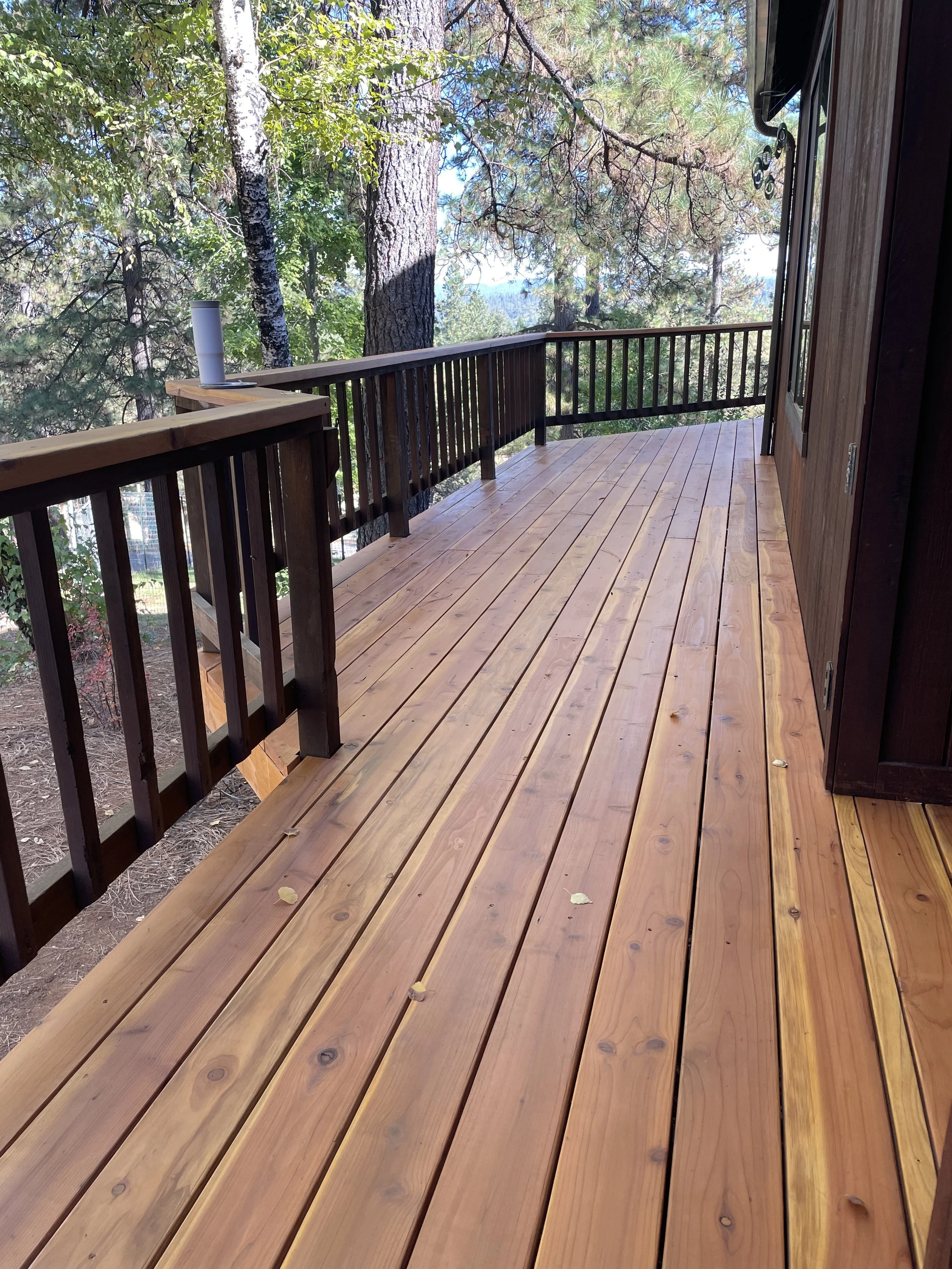 Redwood Deck Rebuild Grass Valley CA
