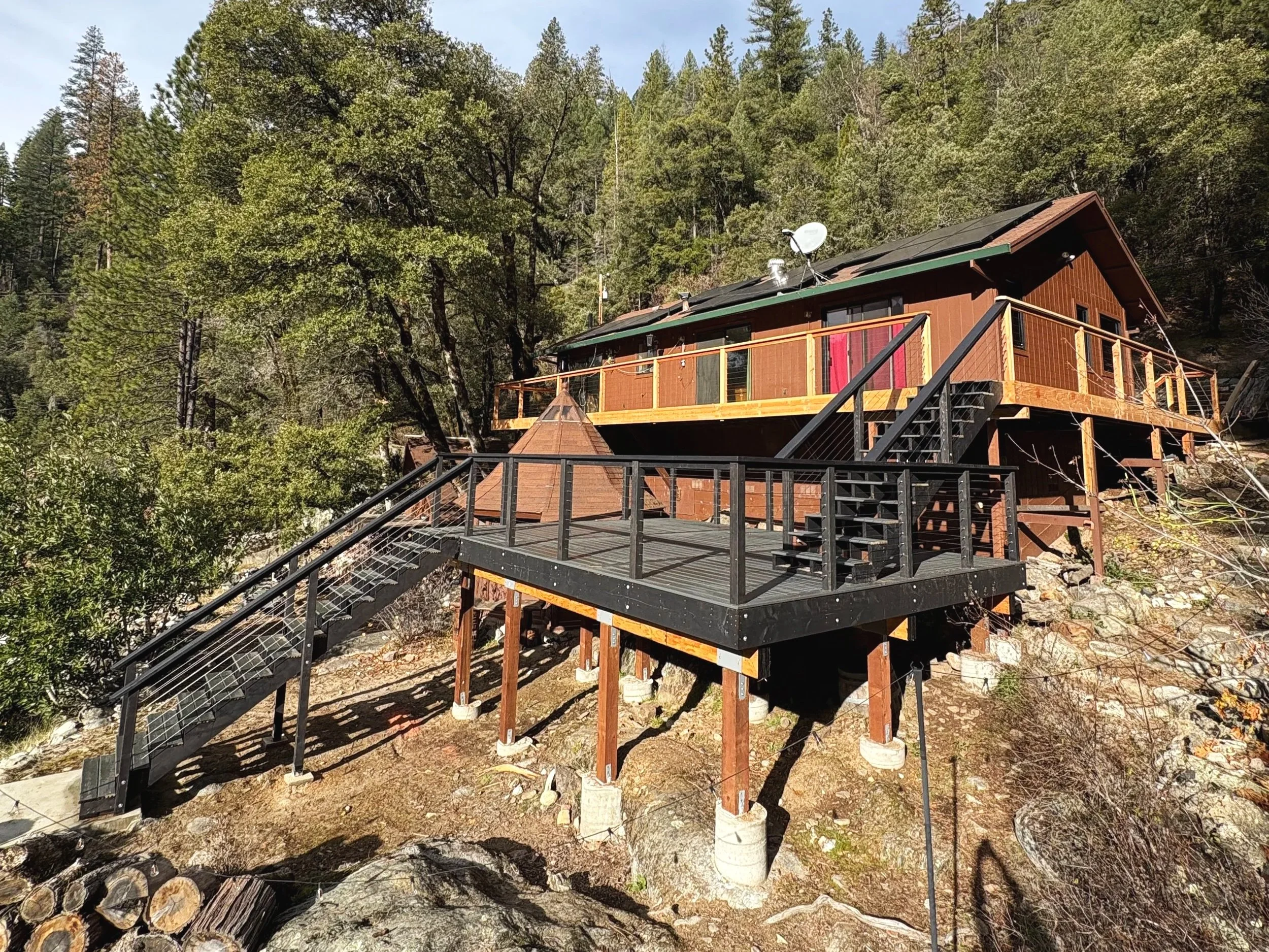 New Deck Build Grass Valley CA