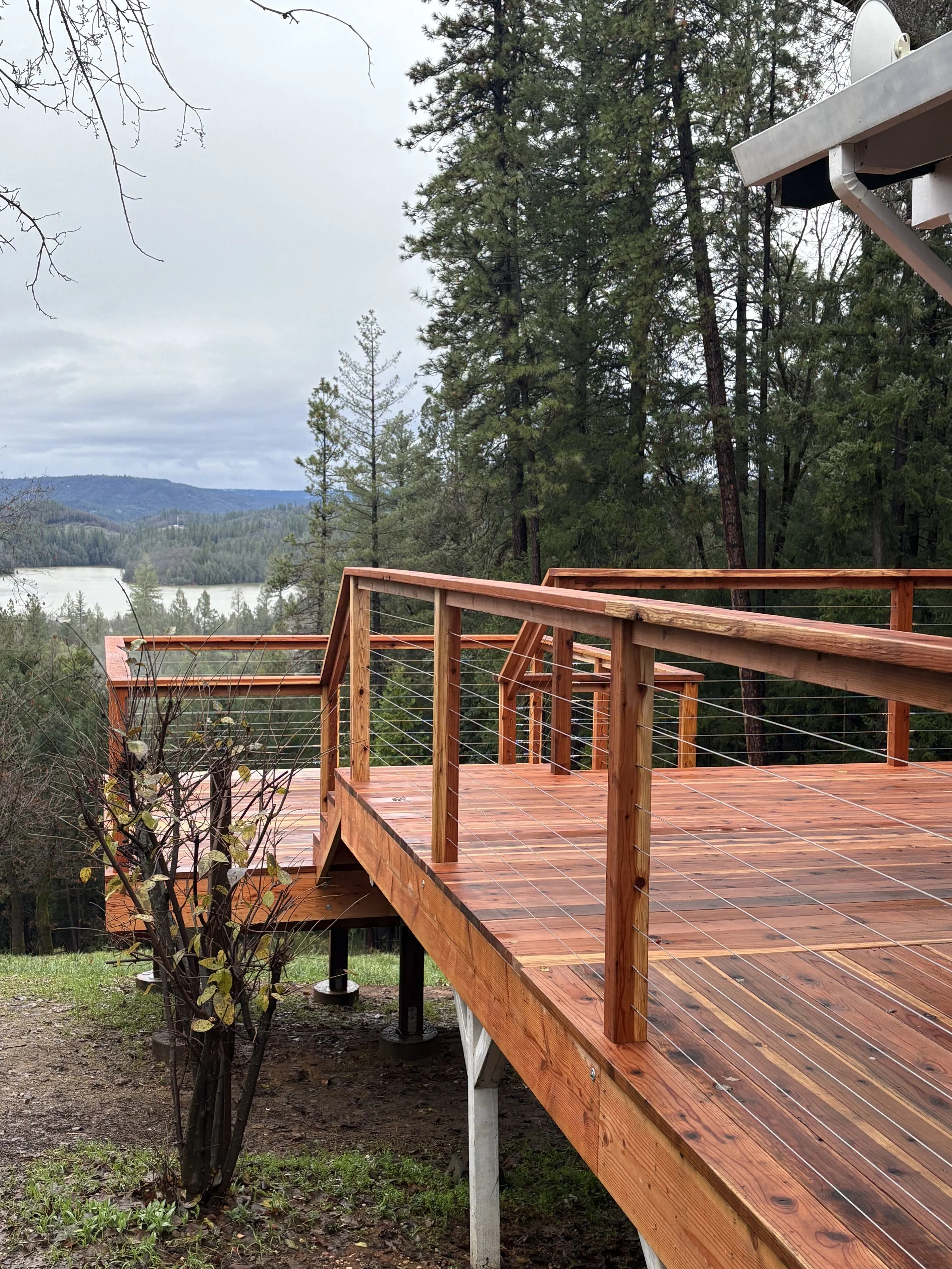 New Deck Build Grass Valley CA