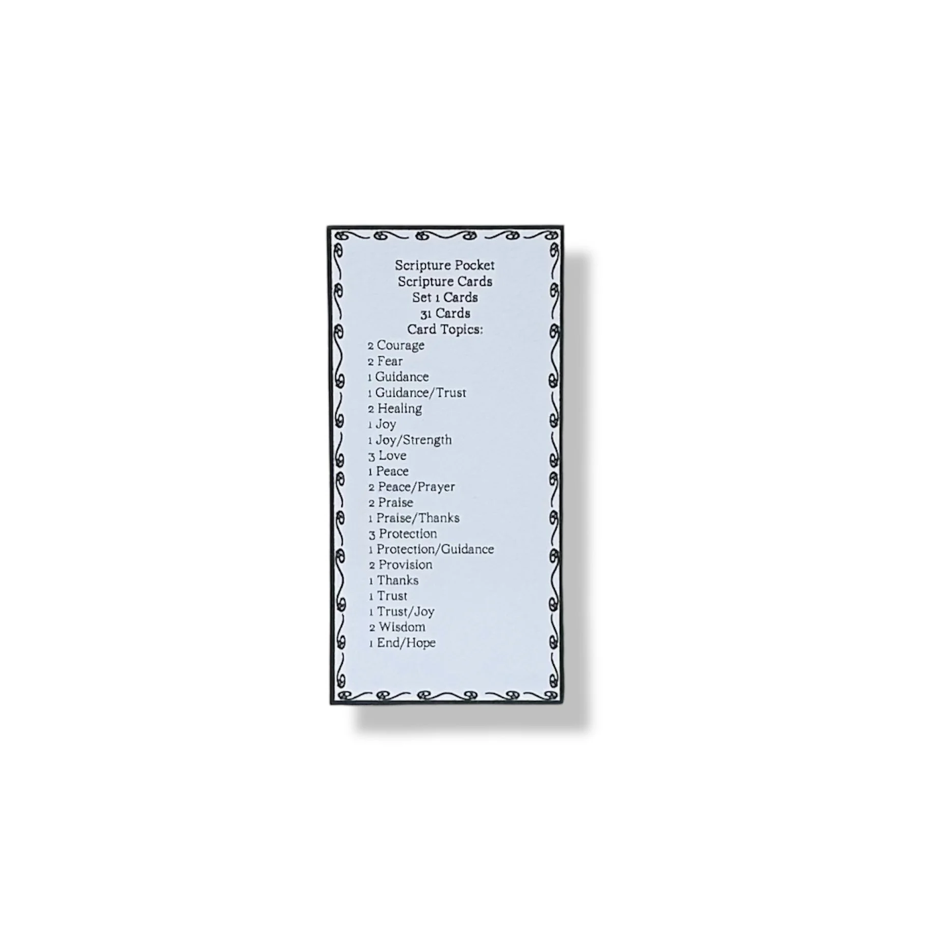 Scripture Pocket Scripture Cards (Set 1 Cards)