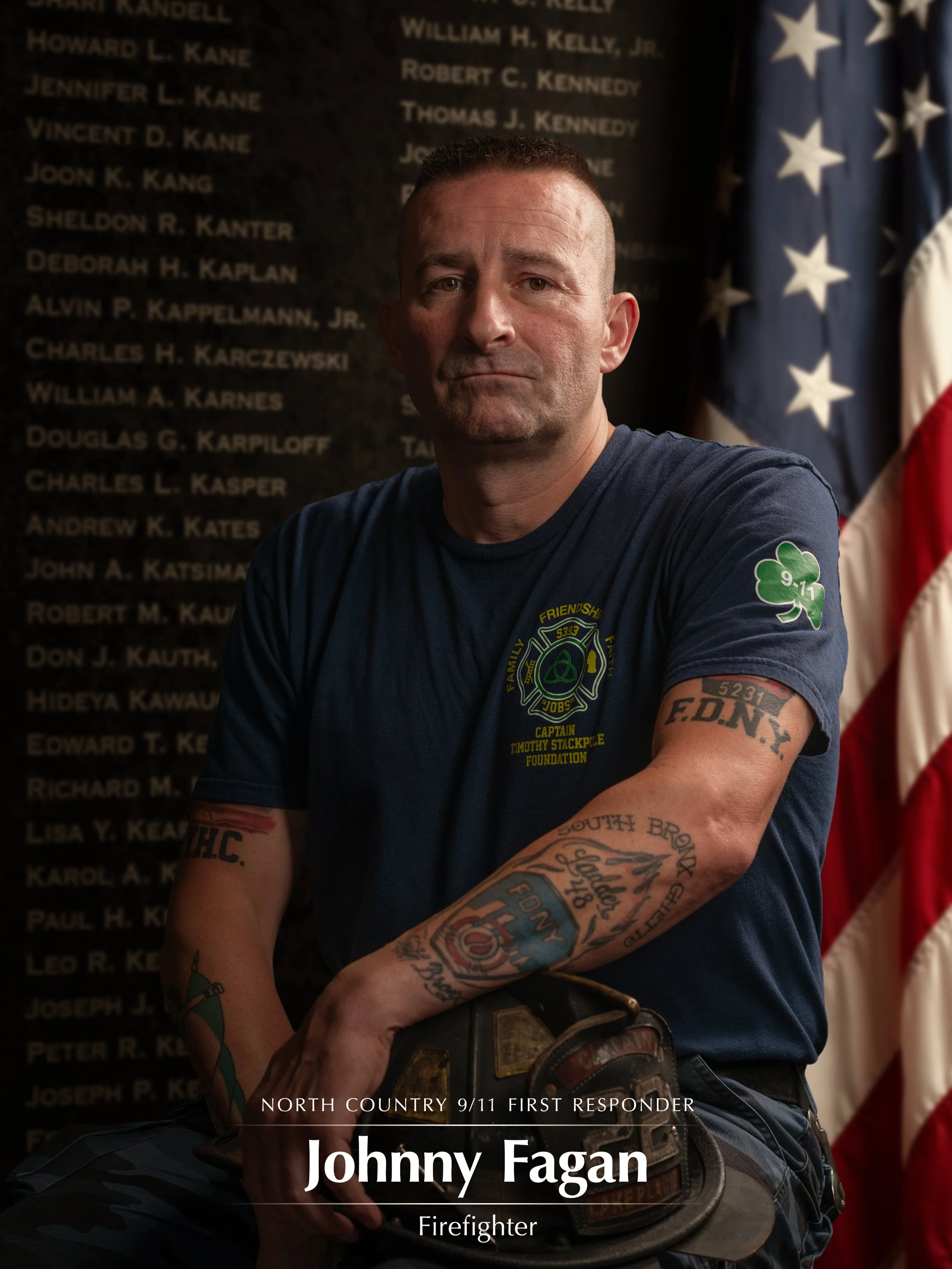  I arrived at the World Trade Center site on the morning of September 13th as a volunteer firefighter, wanting to help in any way possible. The landscape there was one of complete destruction. It was as if Armageddon had occurred.  I made my way to L