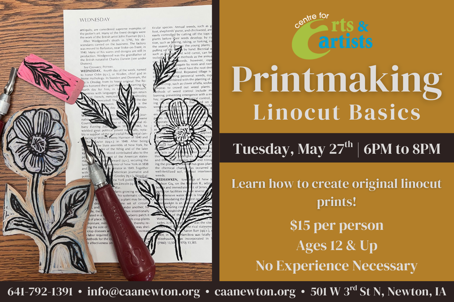 Printmaking - Linocut Basics