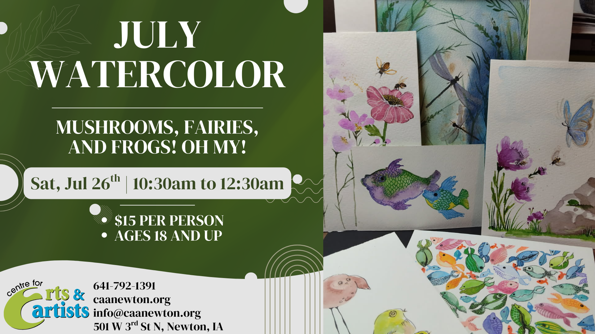July Watercolor