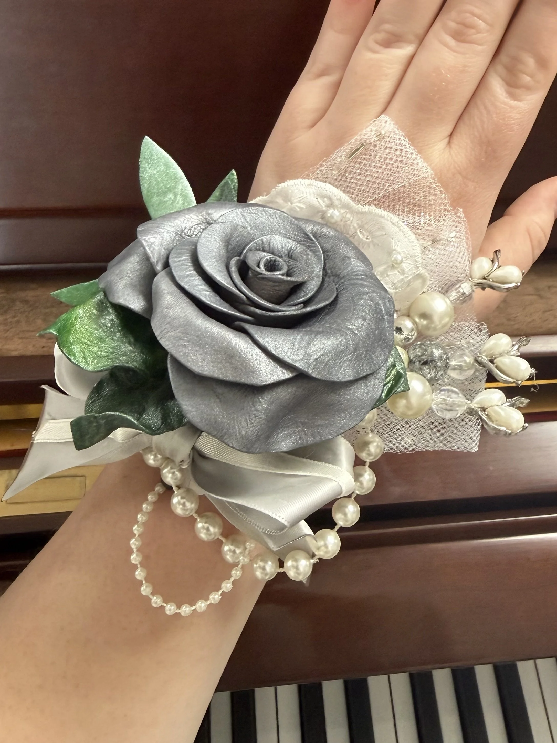 Leather Rose Corsage - 2026