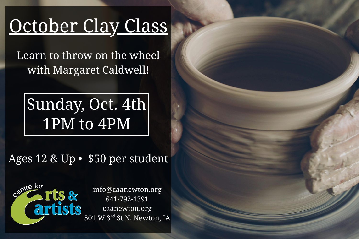 Clay Class Fee - October