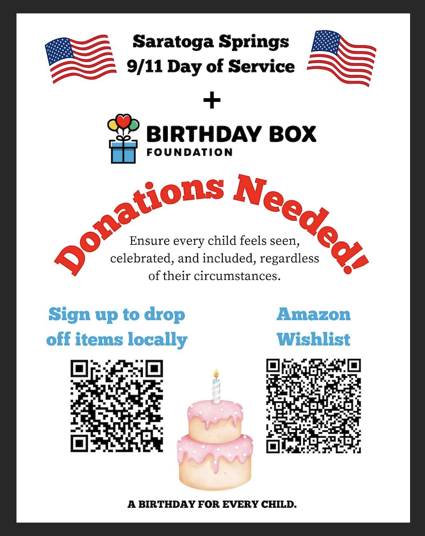 Saratoga Springs 9/11 Day of Service