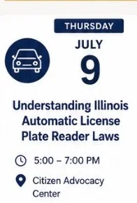 Understanding Illinois Automatic License Plate Reader Laws