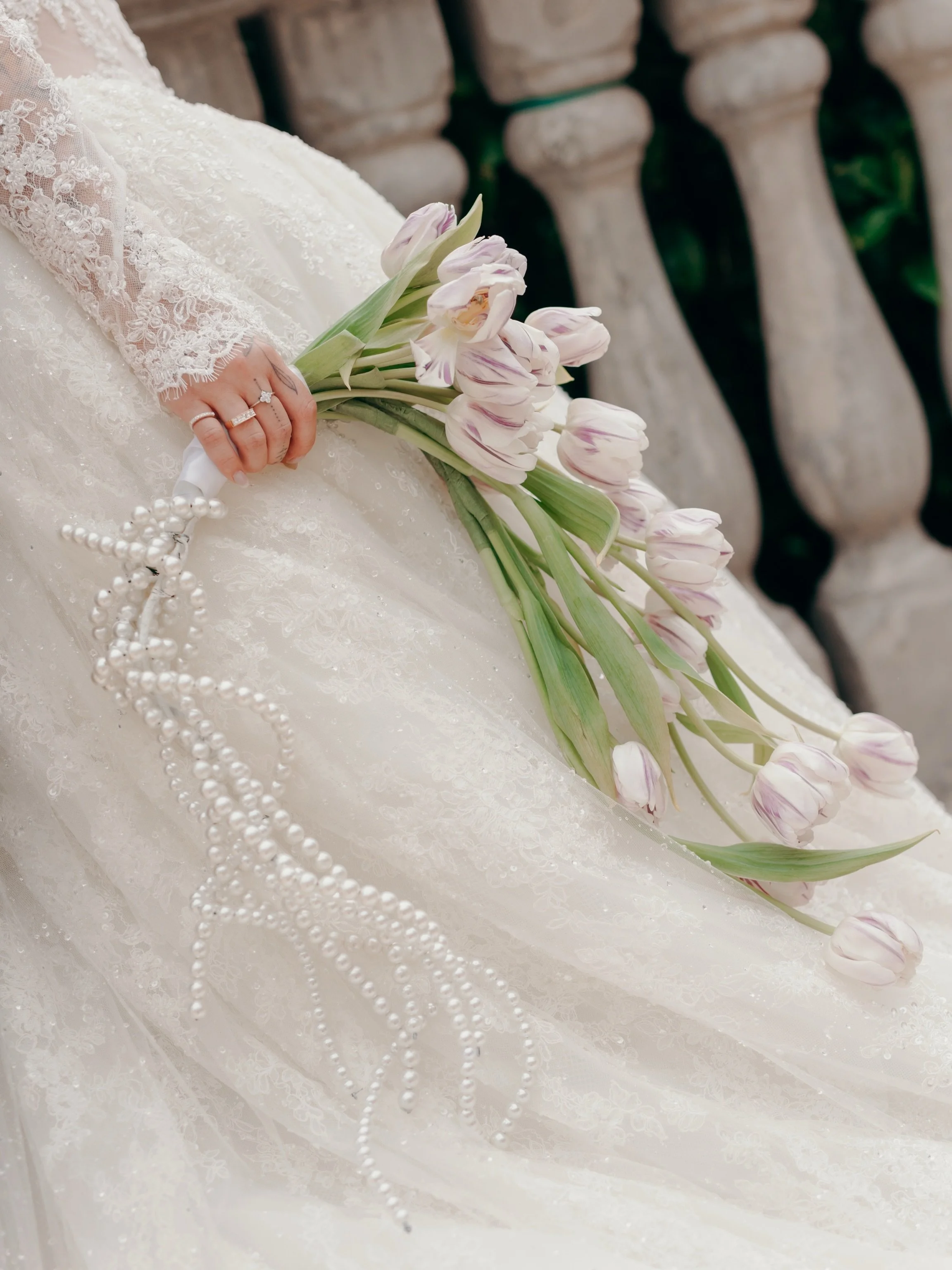 A moment for the bouquet🌷

#Bride #Wedding #BridalBoquet #Florist