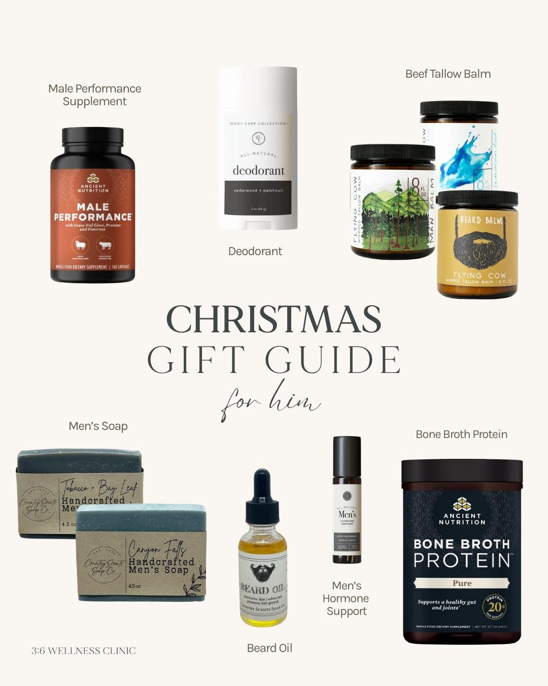 Still looking for meaningful gifts this year? 🎁

Our Holiday Gift Guide is filled with thoughtful wellness essentials, customer favorites, and stocking stuffers for everyone on your list. 🎄

Stop by 3:6 Wellness Clinic and find something that bring