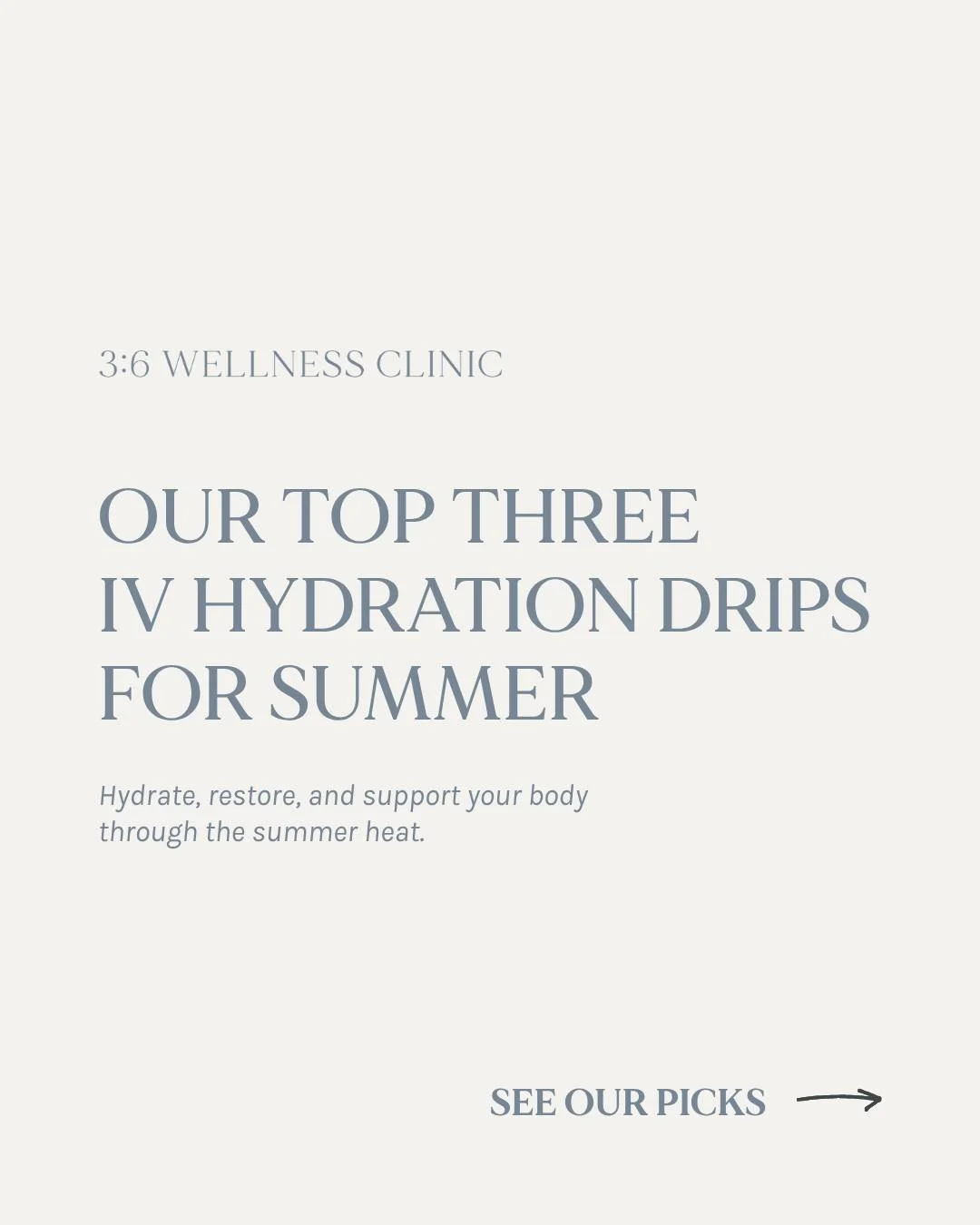 Summer heat is here, which can increase your risk of dehydration if you're not getting enough water, electrolytes, and nutrients.

Between higher temperatures, increased sweating, travel, outdoor activities, and busy schedules, it's not uncommon to e