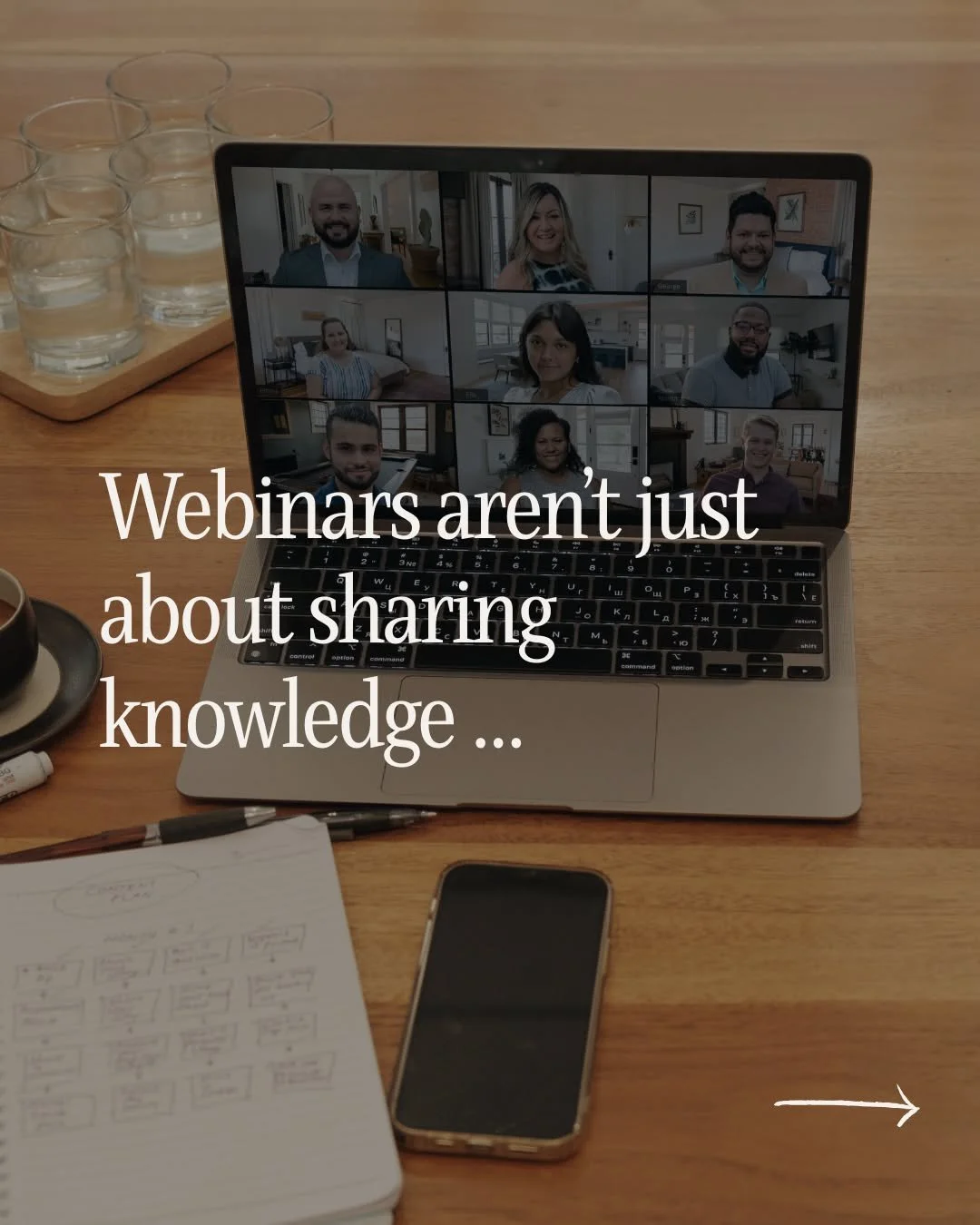 Webinars aren&rsquo;t just about sharing knowledge&hellip; they&rsquo;re about connection and action.

To make a workshop effective:
💙 Define a clear goal: what should attendees leave knowing or doing?
💙 Structure content in short, digestible secti