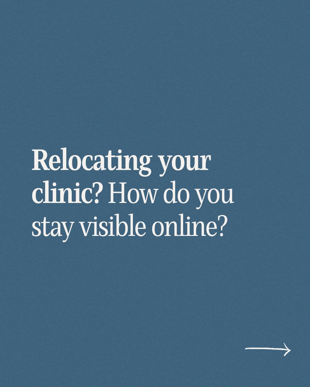 When a well-established clinic moves locations, staying visible and attracting new clients in the new area can be a real challenge.

For this Counselling &amp; Psychology clinic in Brisbane, we supported them by:
💙 Updating website copy and technica