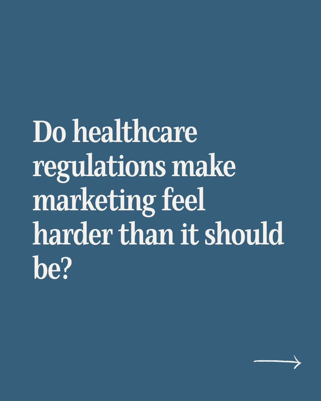 It&rsquo;s easy to feel like healthcare regulations make marketing harder than it needs to be. No testimonials, no before-and-afters, no big claims. It can seem limiting at first.

But those boundaries protect your audience and protect you too. They 