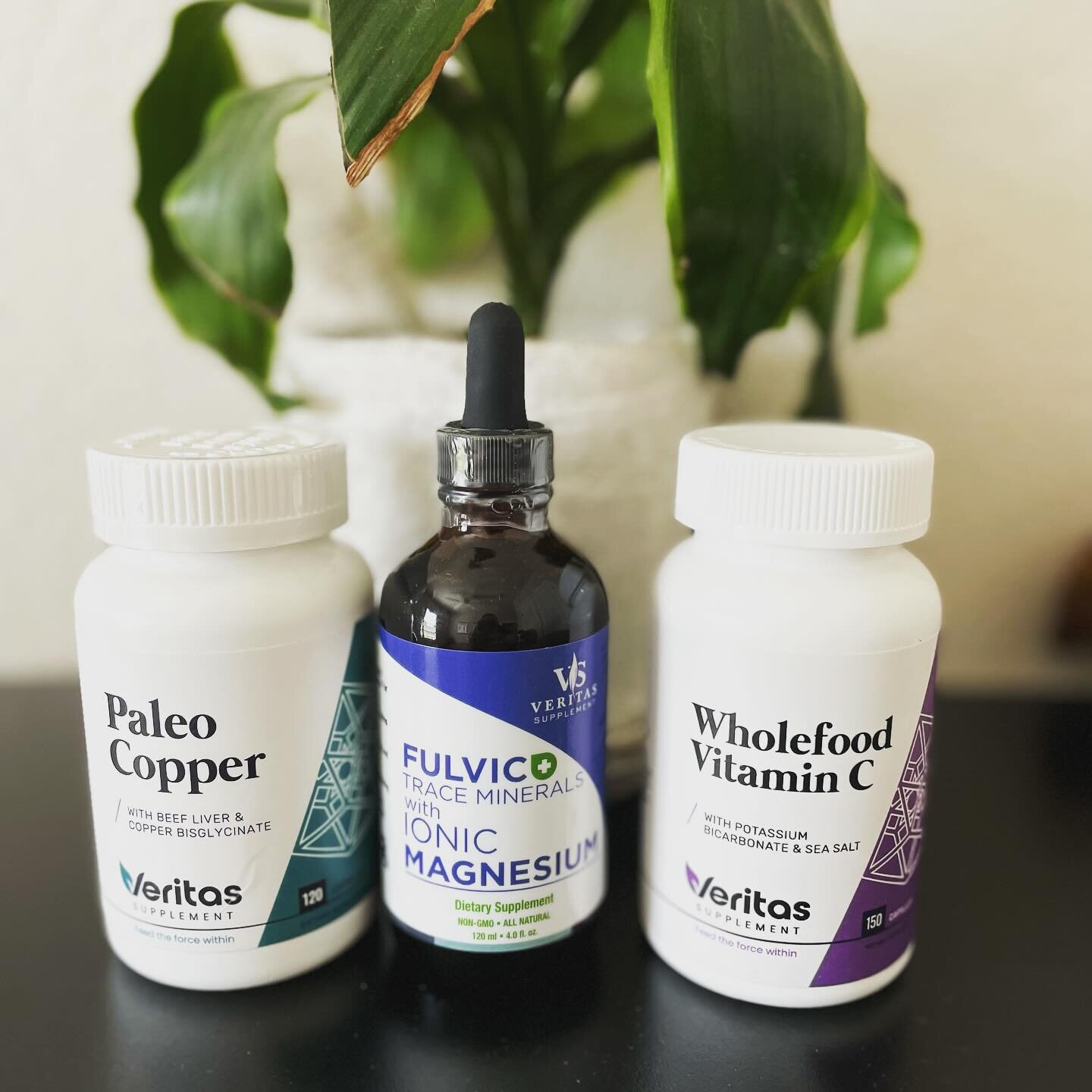 We love @veritashealthycommunity &amp; so excited to carry some of their supplements in house! These 3 are staples for EVERYONE! DM to order, they are not on our website yet!