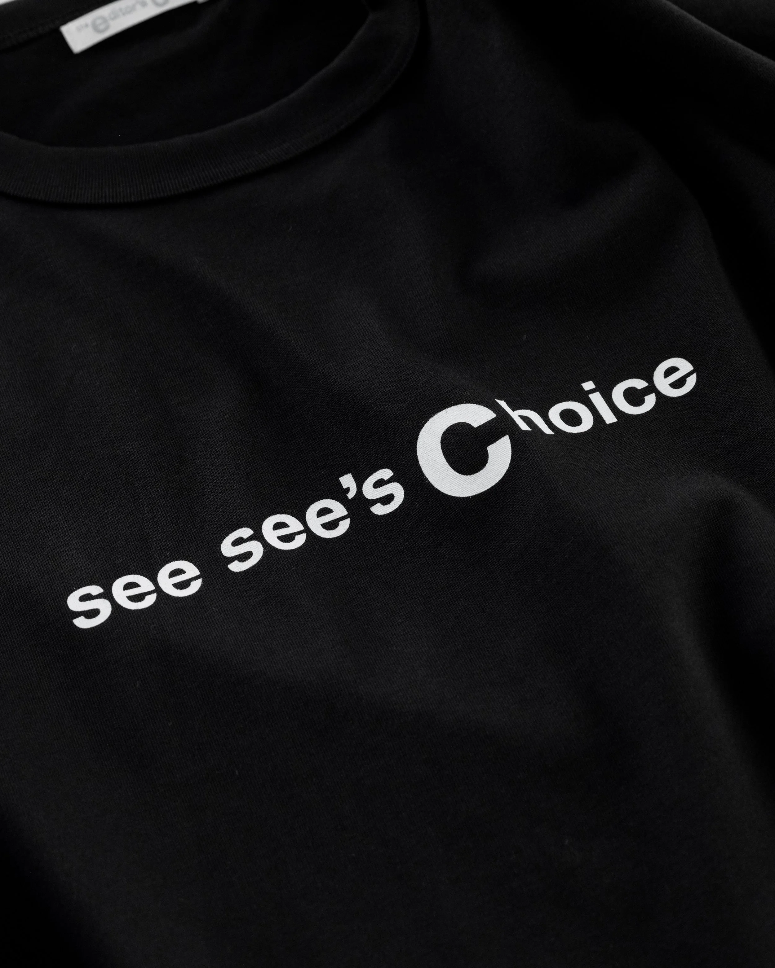 he ec x SEE SEE ‘Logo Tee’ Black-3.jpg