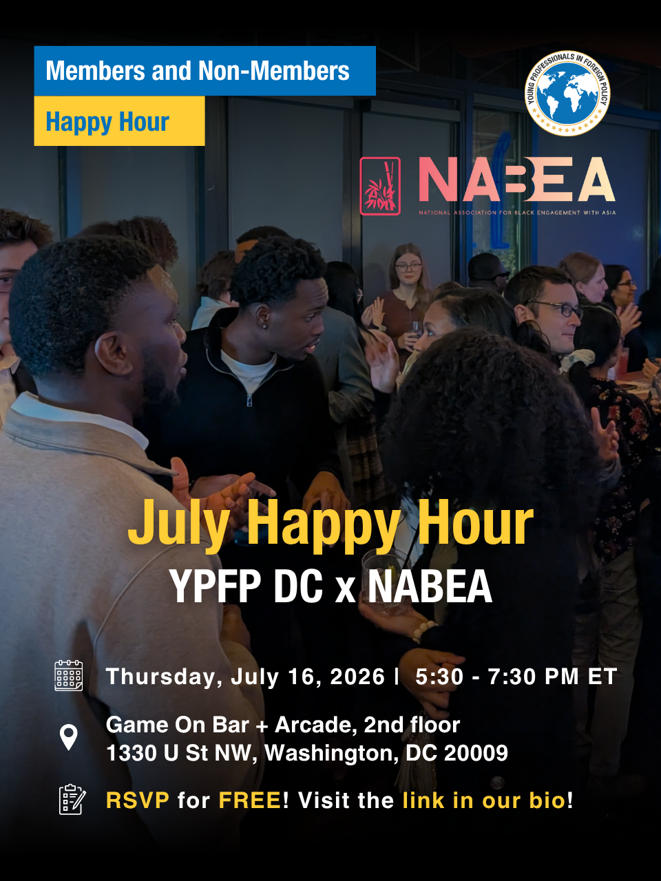 Happy Hour with Young Professionals in Foreign Policy (YPFP)