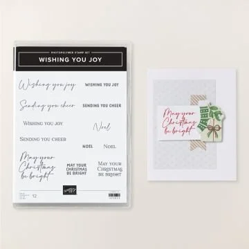 Wishing You Joy Photopolymer Stamp Set