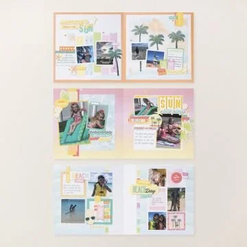 Beach Time Scrapbooking Workshop Kit