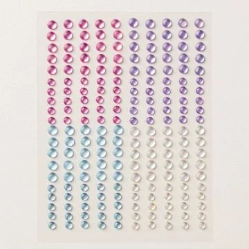 Frosted Iridescent Dots (170 of 200)