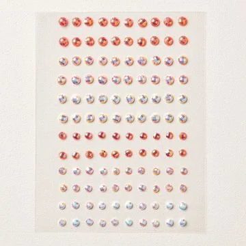 Pearlized Faceted Circles (61 of 120)