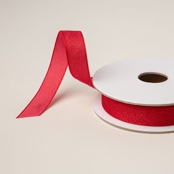 Real Red 1/2 Shiny Ribbon (2 3/4 yds of 10 yds)