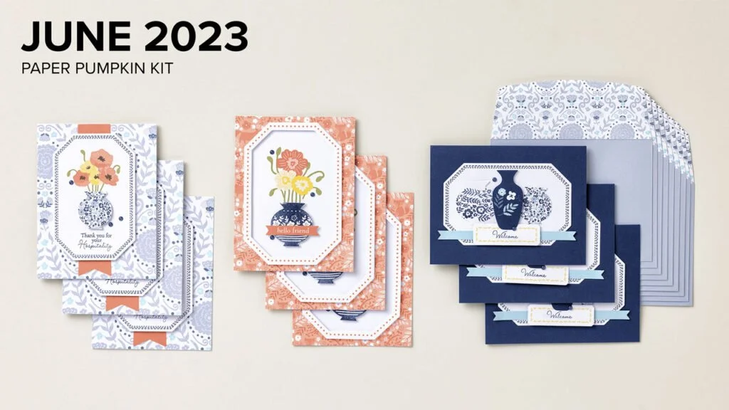 Welcome Inn Card Kit (Paper Pumpkin June 2023)