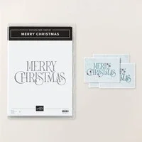Merry Christmas Stamp Set