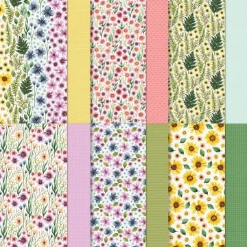 Floral Impressions 12" x 12" Designer Series Paper (11 of 12)