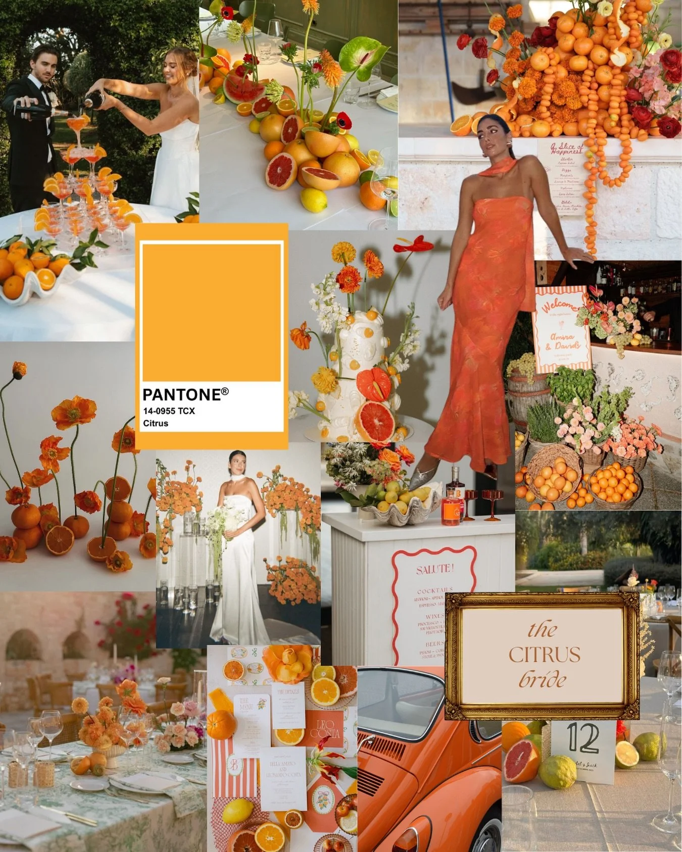 More of this color for 2026 !! 🍊 wedding season has just started for us and we&rsquo;re so excited to for all the fun colorways / themes our brides are doing this year! 

&mdash; orangey wedding colors, wedding trend colors, orange wedding color, ci