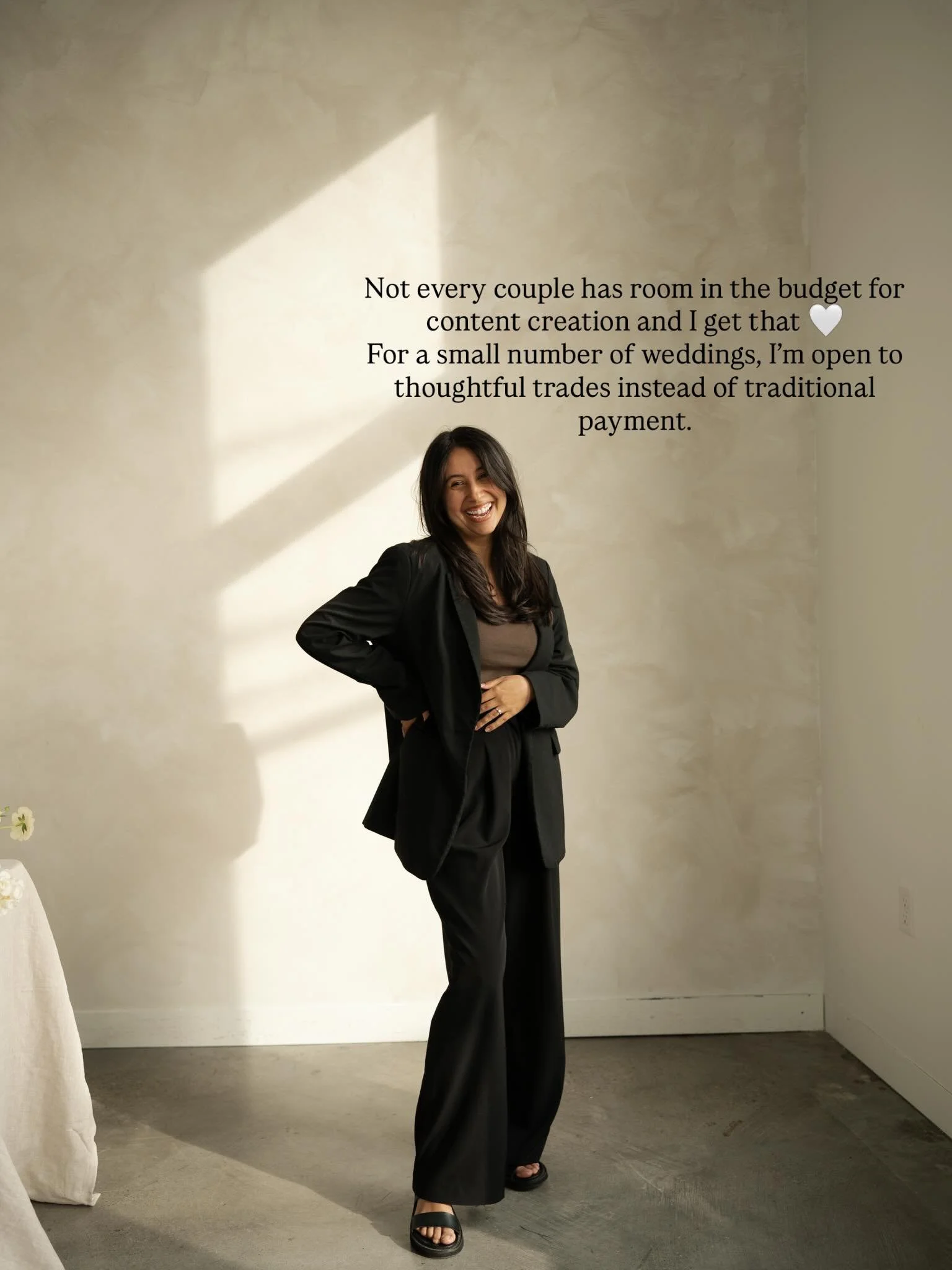 I know wedding budgets can add up quickly, and content creation isn&rsquo;t always the first priority 🤍

For a limited number of 2026 weddings, I (Makayla) am opening up a few spots for intentional service-based trades in place of traditional paymen
