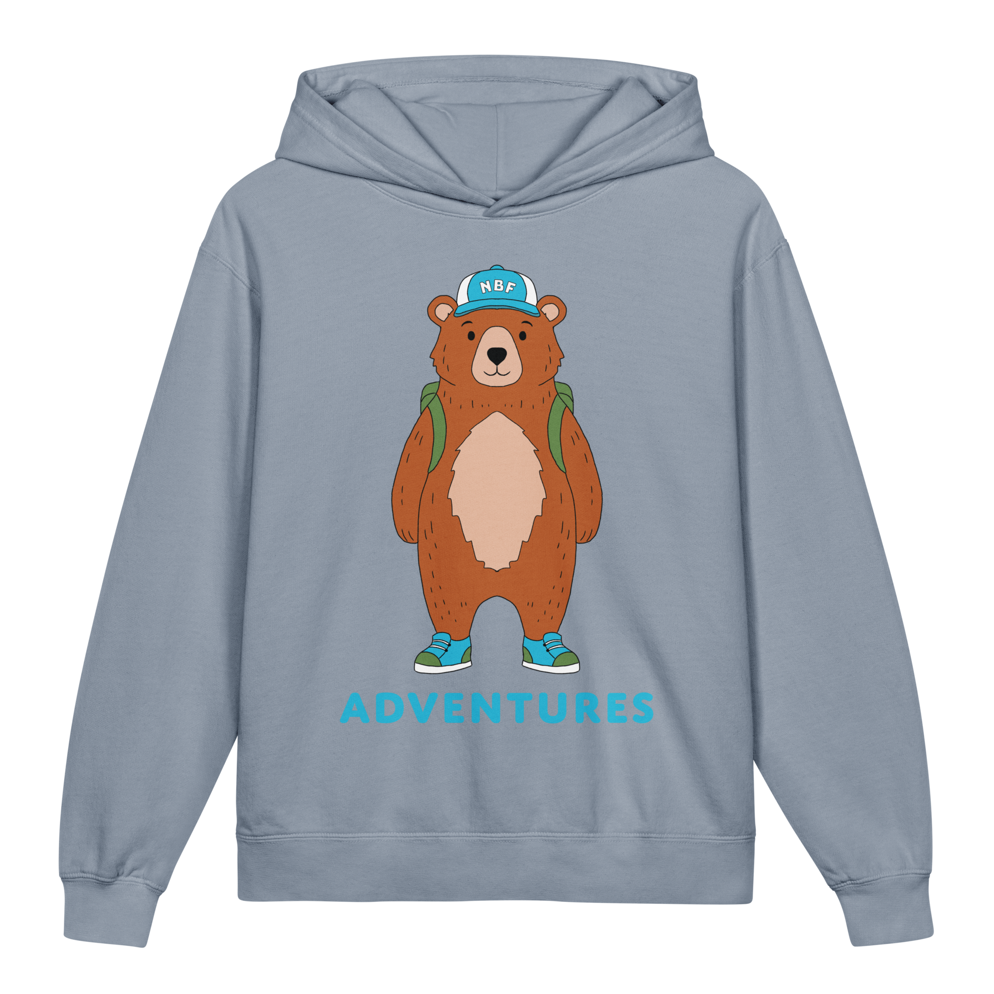 Youth Bear Lightweight Hooded Sweatshirt