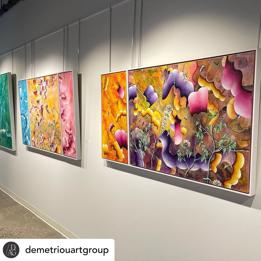 It was an honour to speak today about my series of works and share my creative process in celebration of Women&rsquo;s History Month! Thank you Demetriou Art Group for this wonderful opportunity! 

 @demetriouartgroup This month marks the opening of 