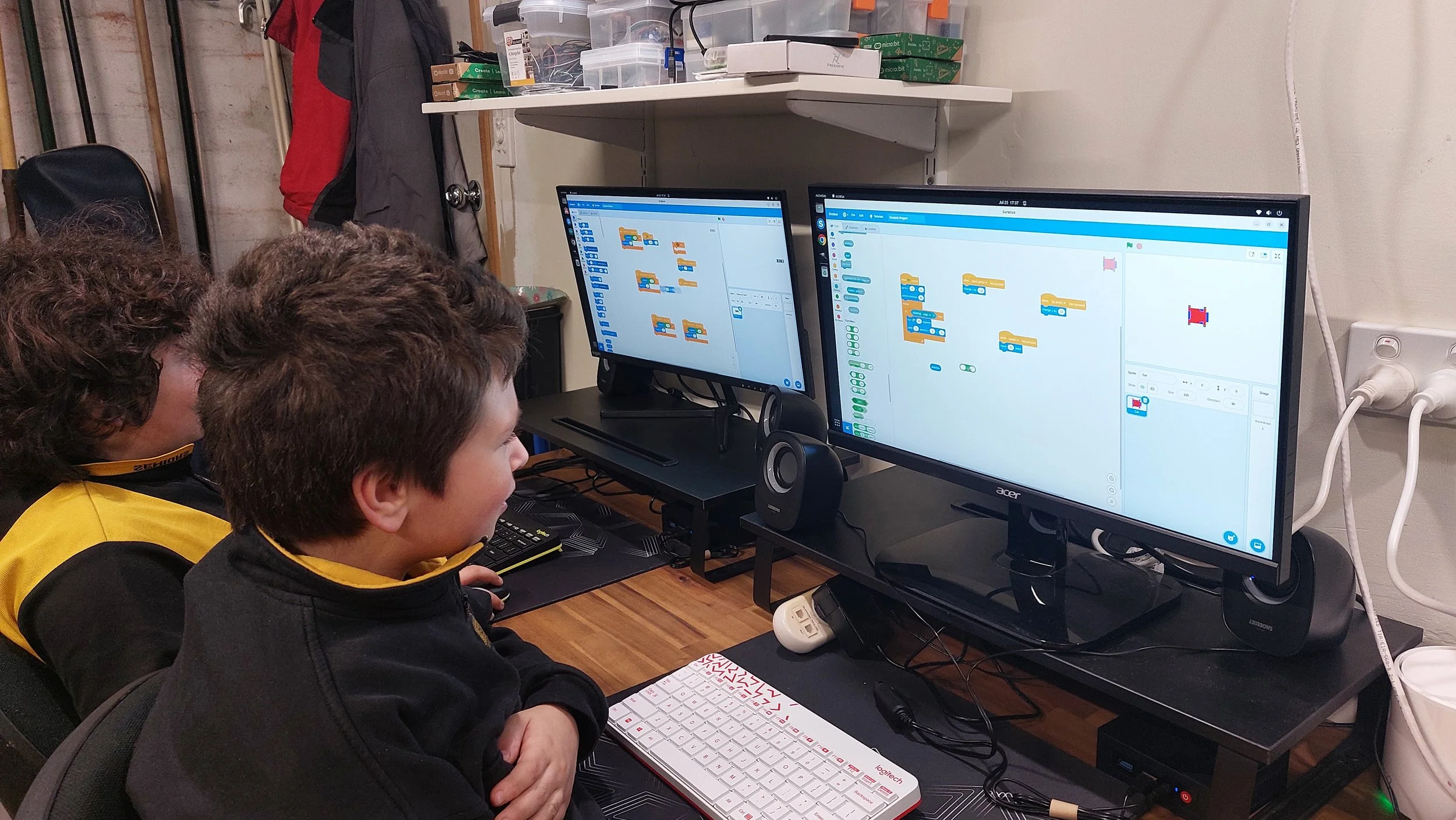 Coding in Scratch