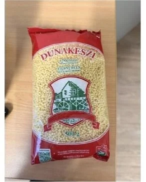 Dunakeszi Hand Egg Barley Pasta 500g - Hungarian product available at Hungaria Café, Norwood, Adelaide