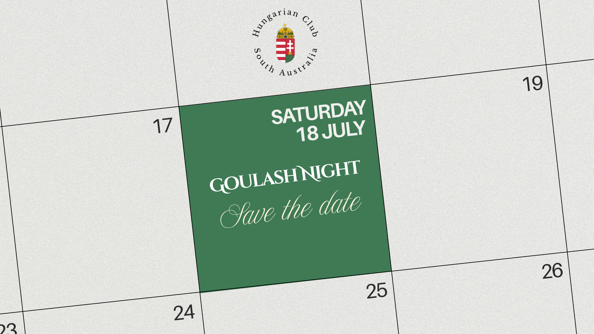 Goulash Night!
