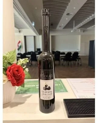 Wild Cherry Pálinka 500ml - Hungarian product available at Hungaria Café, Norwood, Adelaide