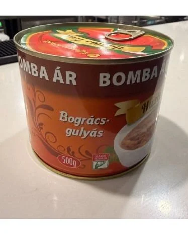 Kettle Pork Goulash 500g - Hungarian product available at Hungaria Café, Norwood, Adelaide
